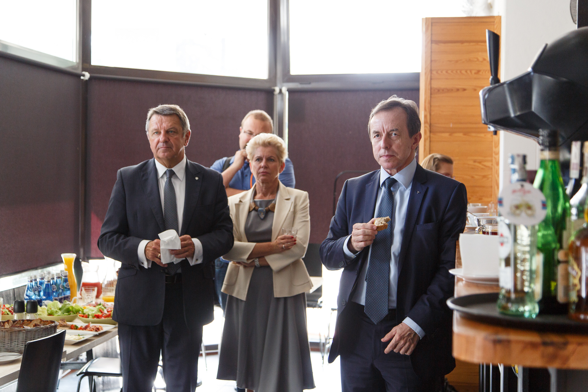 poseł Marek Hok. posłanka Beata Małecka - Libera, senator Tomasz Grodzki