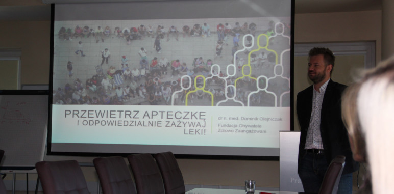 Warsztaty „Przewietrz Apteczkę” w Biurze Rzecznika Praw Pacjenta