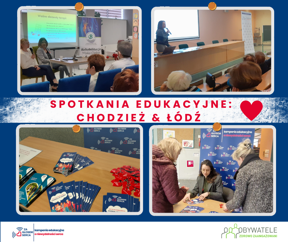 Spotkania edukacyjne - Chodzież i Łódź